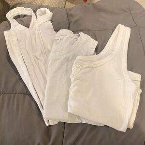 Bundle of Women's White Camisoles